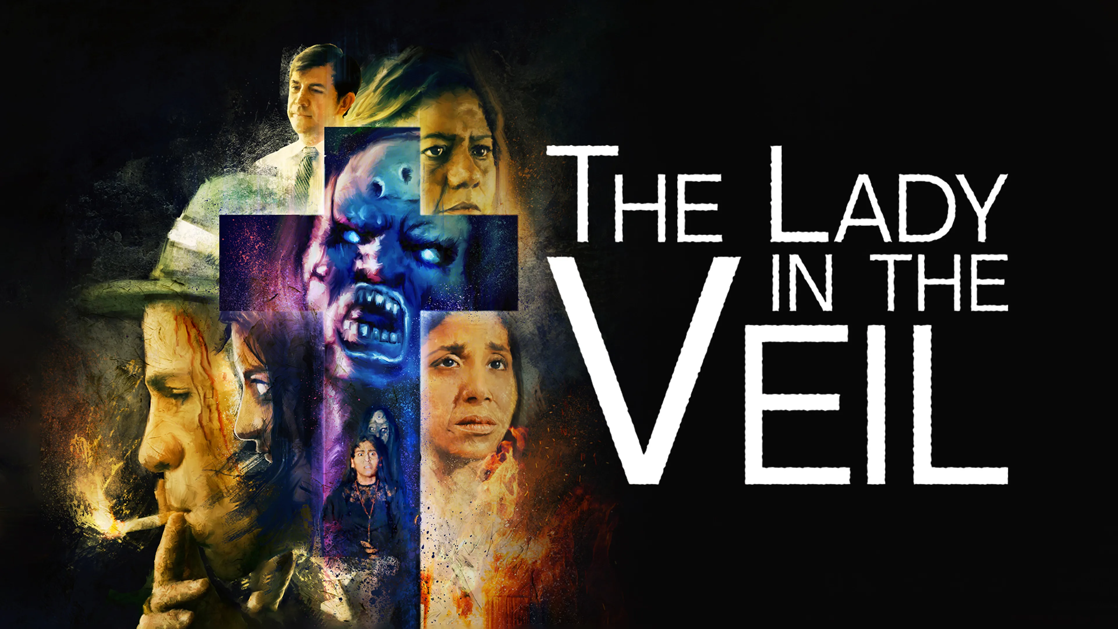 The Lady in the Veil poster
